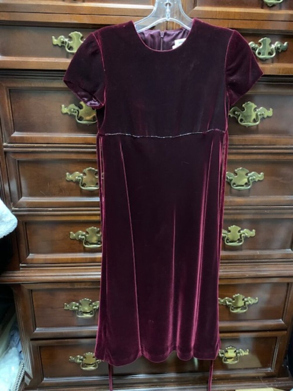 Neiman Maarcus Velvet Dress